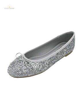 Women's Memory Foam Cushion Ballet Flats Round Toe Slip-On Comfortable Walking